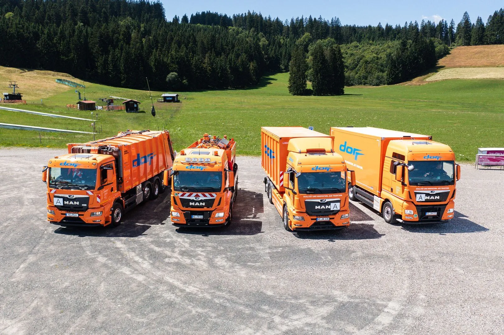 Dorr LKW Flotte